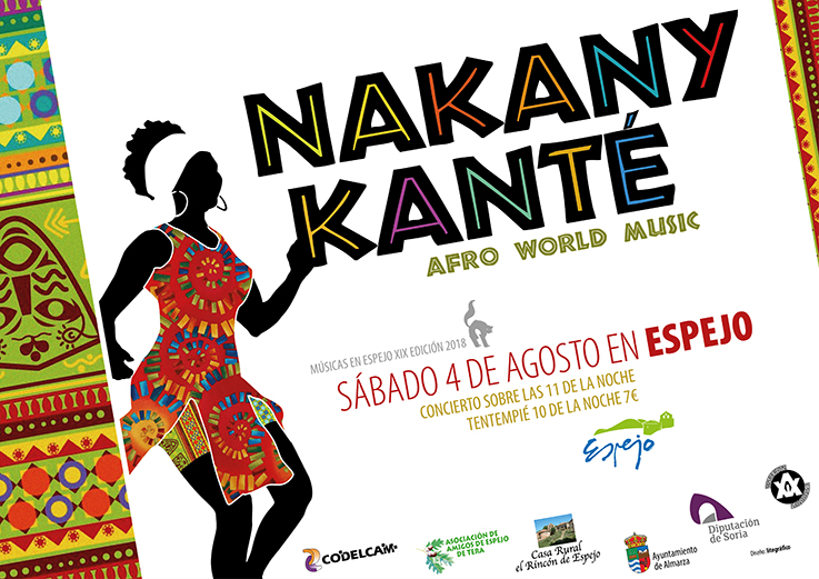 ESPEJO 2018 Concierto sábado 4 de agosto - Nakany Kanté P